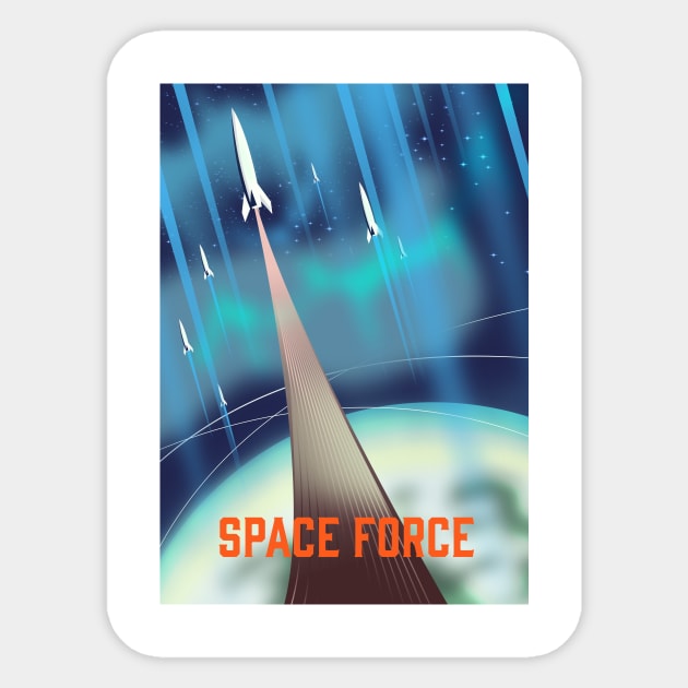 Space Force Sticker by nickemporium1